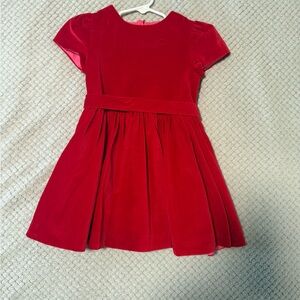 Jacadi Vibrant Red Formal Kids Dress